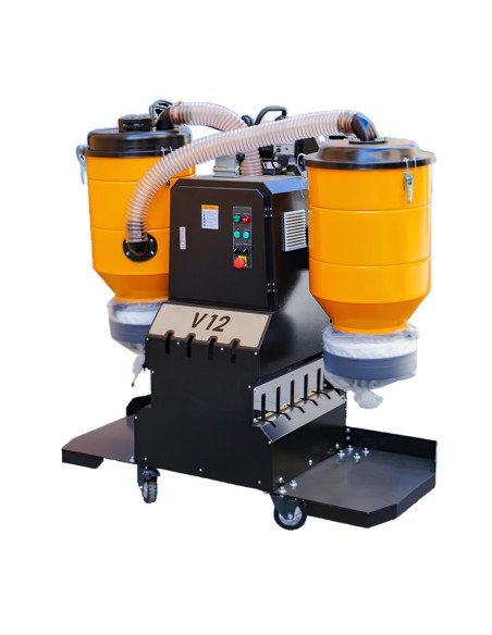 Aspiradora Industrial V12 para pulidora de pisos FALCON