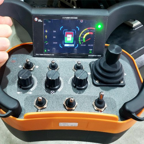 Pulidora de Concreto Falcon 12 cabezales