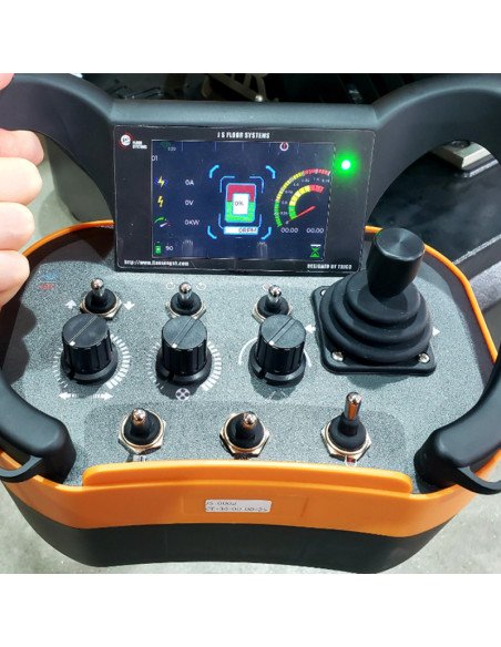 Pulidora de Concreto Falcon 12 cabezales