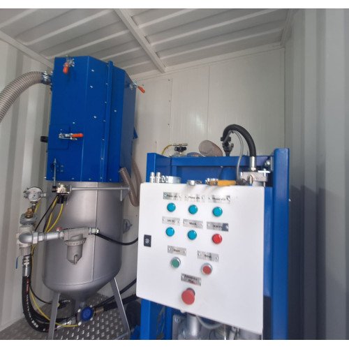 ABRASIVE BLASTING CONTAINER CABIN CCH12X2.3X2.4