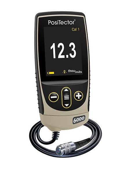 MEDIDOR DE ESPESOR POSITECTOR 6000 F PARA METALES FÉRRICOS ESTANDAR