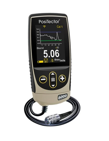 MEDIDOR DE ESPESOR POSITECTOR 6000 F METALES FÉRRICOS AVANZADO