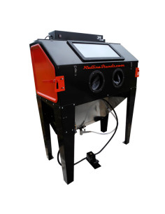 CABINA PARA SANDBLASTING CON COLECTOR DE POLVO ELÉCTRICO