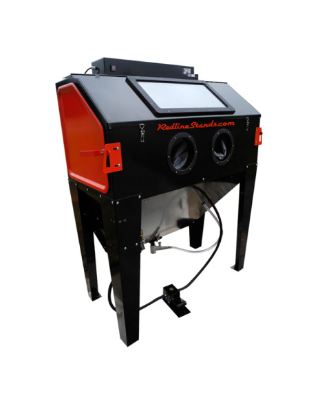 CABINA PARA SANDBLASTING CON COLECTOR DE POLVO ELÉCTRICO CABINA PARA SANDBLASTING CON COLECTOR DE POLVO ELÉCTRICO