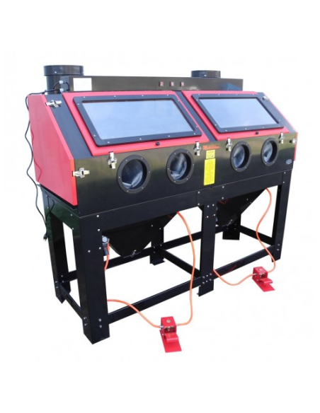 CABINA DOBLE PARA SANBLASTING RE49 CABINA DOBLE PARA SANBLASTING RE49