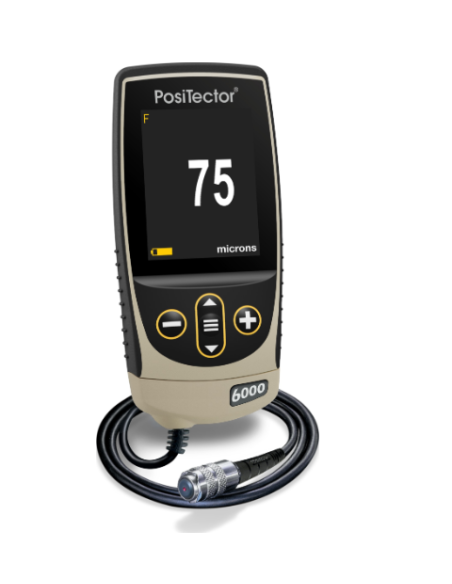 MEDIDOR DE ESPESOR POSITECTOR 6000 PARA METALES FÉRRICOS CON SONDA DE 90 GRADOS