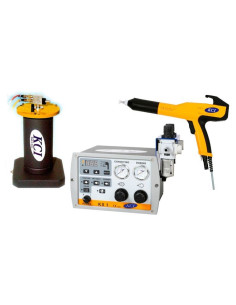 EQUIPO PARA APLICACION PINTURA EN POLVO ELECTROSTATICÁ