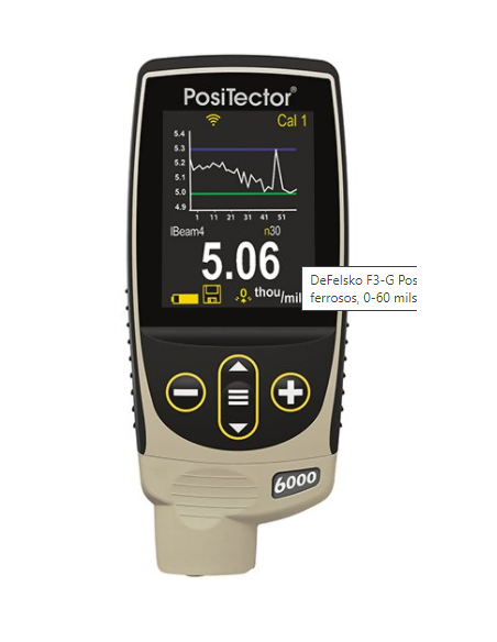MEDIDOR DE ESPESOR EN METALES FERROSOS - CUERPO AVANZADO