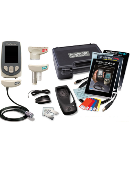 KIT DE INSPECCIÓN POSITECTOR STANDAR CON SONDA PARA ESPESOR, RUGOSIDAD Y MONITOREO AMBIENTAL
