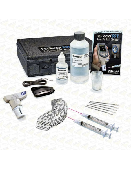 SONDA PARA MEDICION DE SALES SOLUBLES CON KIT DE PARCHES ADHESIVOS