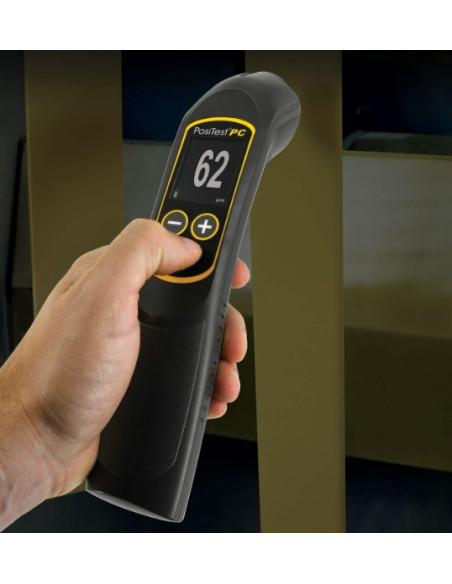 Medidor de espesor de polvo no curado sin contacto