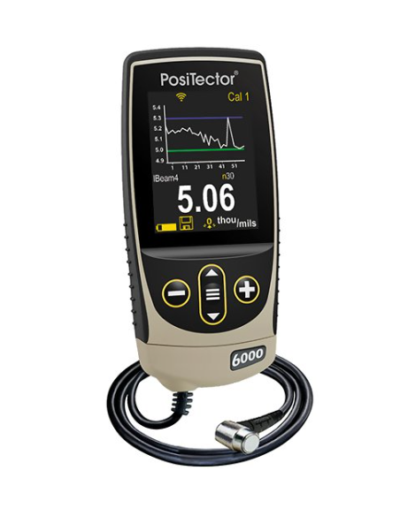 Medidor De Espesor De Revestimiento Con Cuerpo De Calibre Avanzado