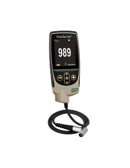 Medidor de espesores por ultrasonido DeFelsko UTGP3 PosiTector con sonda de precisión
