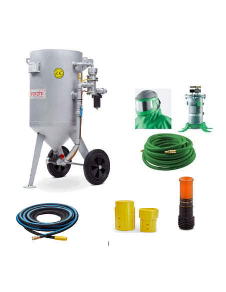 KIT COMPLETO PARA SANDBLASTING COUTO KIT COMPLETO PARA SANDBLASTING COUTO