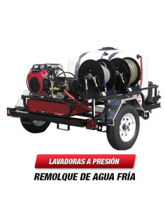 Lavadora a Presión con remolque 3500 PSI motor Honda GX630 TRHDCV5535HG