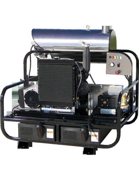 HIDROLAVADORA AGUA CALIENTE DIESEL 4000 PSI BOMBA GENERAL PUMP 8012PRO-40KLDG