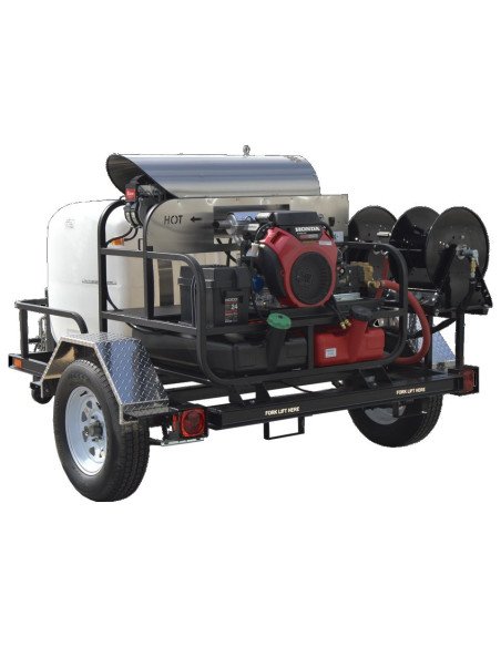 Tow Pro Trailer, Super Skid, Pro, VBelt,  Gas, 20 Honda/General, 8.0@3500, TR8012PRO-35HG