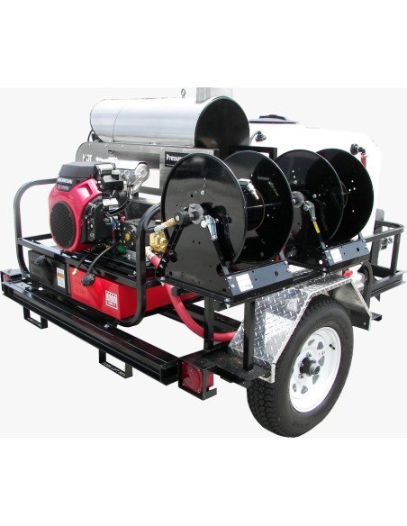 Tow Pro Trailer, Super Skid, Pro, VBelt,  Gas, 20 Honda/General, 8.0@3500, TR8012PRO-35HG