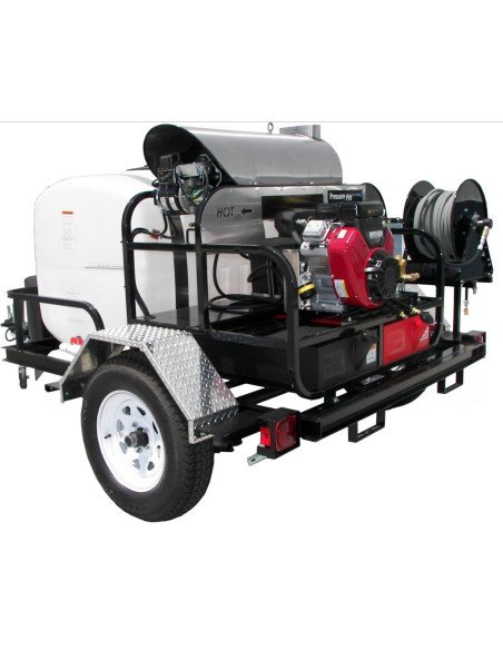 Tow Pro Trailer, Super Skid, Pro, VBelt,  Gas, 20 Honda/General, 8.0@3500, TR8012PRO-35HG
