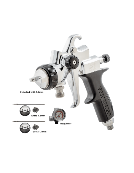 LX-20 Pressure - 1.4mm - No Cup + Kit [Extra 1.2mm, 1.7mm]