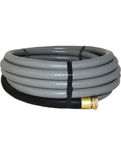 Turbine Air Hose - 30ft - Super Duty - Grey