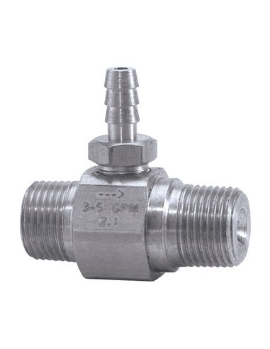 Fixed Stainless Steel  5-8 Chemical Injector, 100875