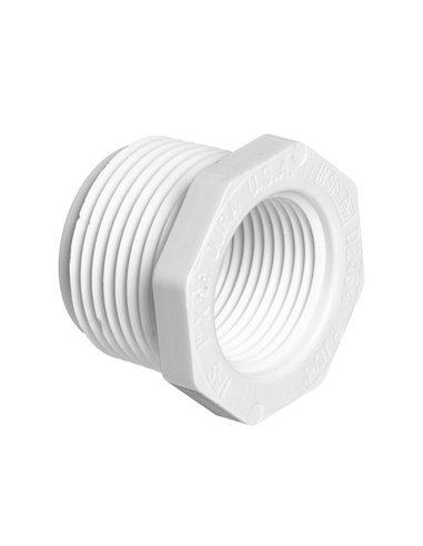 Bushing, Hex - 1 1/4" x 1" PVc, 439-168