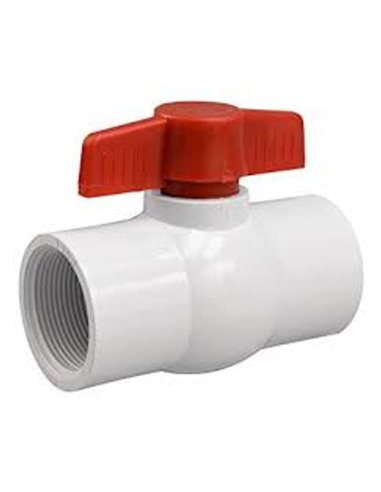 Valve, Ball PVC Import 1-1/2", IBVT-112