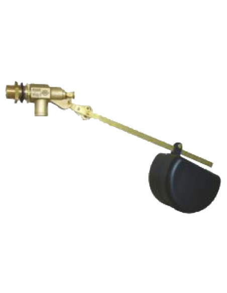 Float Valve, 1/2" Long  With Black Float, YRG60FV