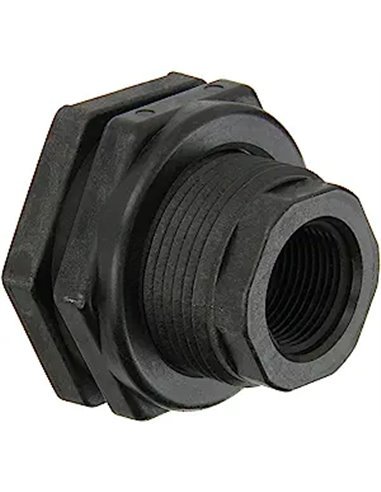 Tank Adapter, PVC 1", TF-100