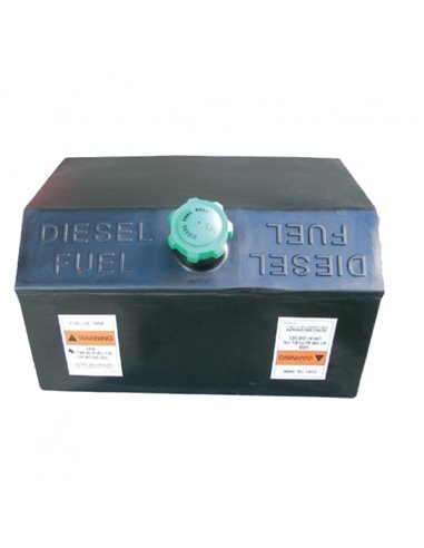 Diesel Fuel Tank For 4 Wheeler Hot Water 8.5 Gal w/Lid, 520055