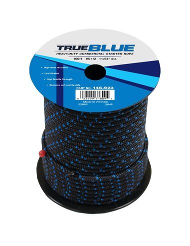 Rope, 100 True Blue Starter, 5 1/2 Solid Braid, 146-923