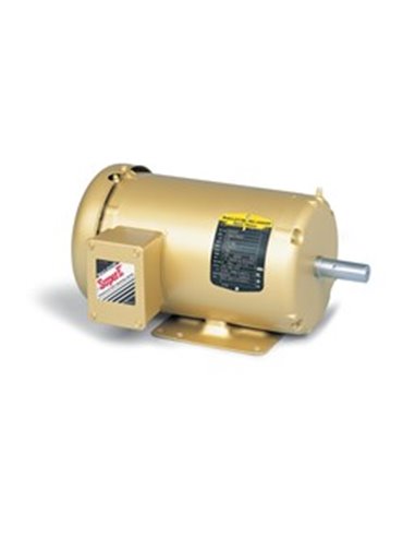 Mtr, Elec, 5 HP, 3450 RPM, 3PH, 60 HZ, 184T, TEFC, EM3613T