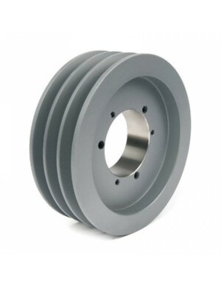 Pulley 3.15" OD, 3 Groove,  SH Style Bushing, 3-3V3.15