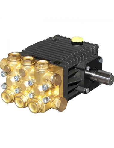 Pump, Triplex, 3.6GPM@2500PSI, 1750 RPM, 24 mm Solid Shaft, EZ2536S