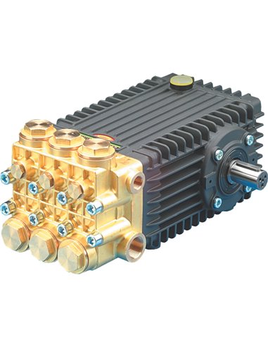 Pump, Triplex, 6.3GPM@3600PSI, 1450 RPM, 24mm Solid Shaft, TSF2019