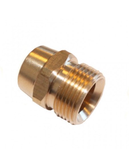 1/4" FPT x Twist Coupler Plug (M22 Male), DQ74F