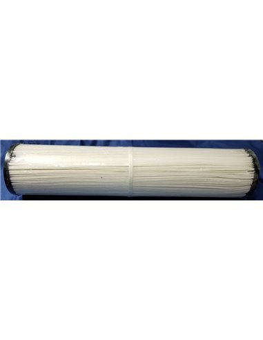 Filter, Pleated Polyester, 20 Micron, 20" x 4.5", Fits VHF08, VFH07