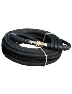 Hose Assy, w/QCs, 3/8x50, PC 6000, Black w/Red VBR, AHS330