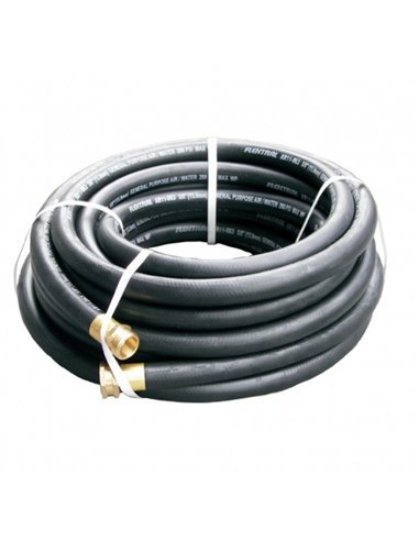 Flextral Black Commercial Garden Hose 3/4" X 50, AR11-075GHT50