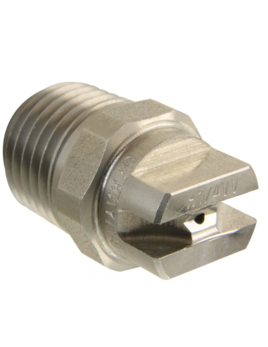 Nozzle W/Vane, Size 02 x 15 Deg x 1/4 NPT, 1/4 MEG 15 02