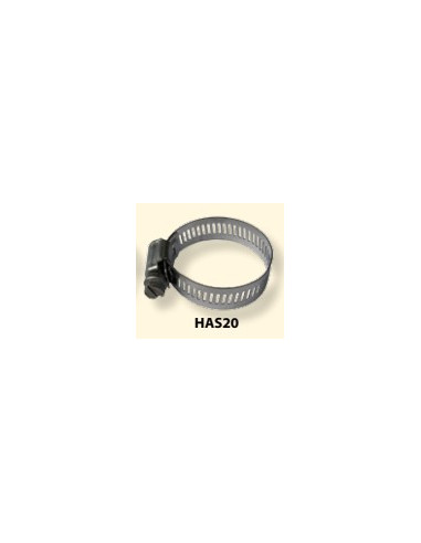 Clamp, Hose Stainless Steel  For 1" I.D.Hose, HAS20