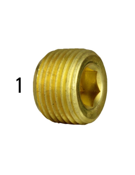 Tapón, avellanado 1/4", 3162-04