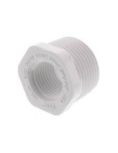 Bushing, PVC - 1"M x 1/2"F, 439-130