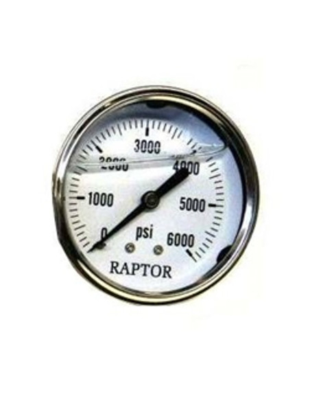 Gauge 0-6,000 2 1/4" Back Mount, UG055