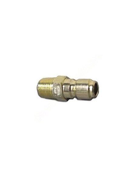 DPac - Tapón QC, acero, 3/8" MNPT, 02-124