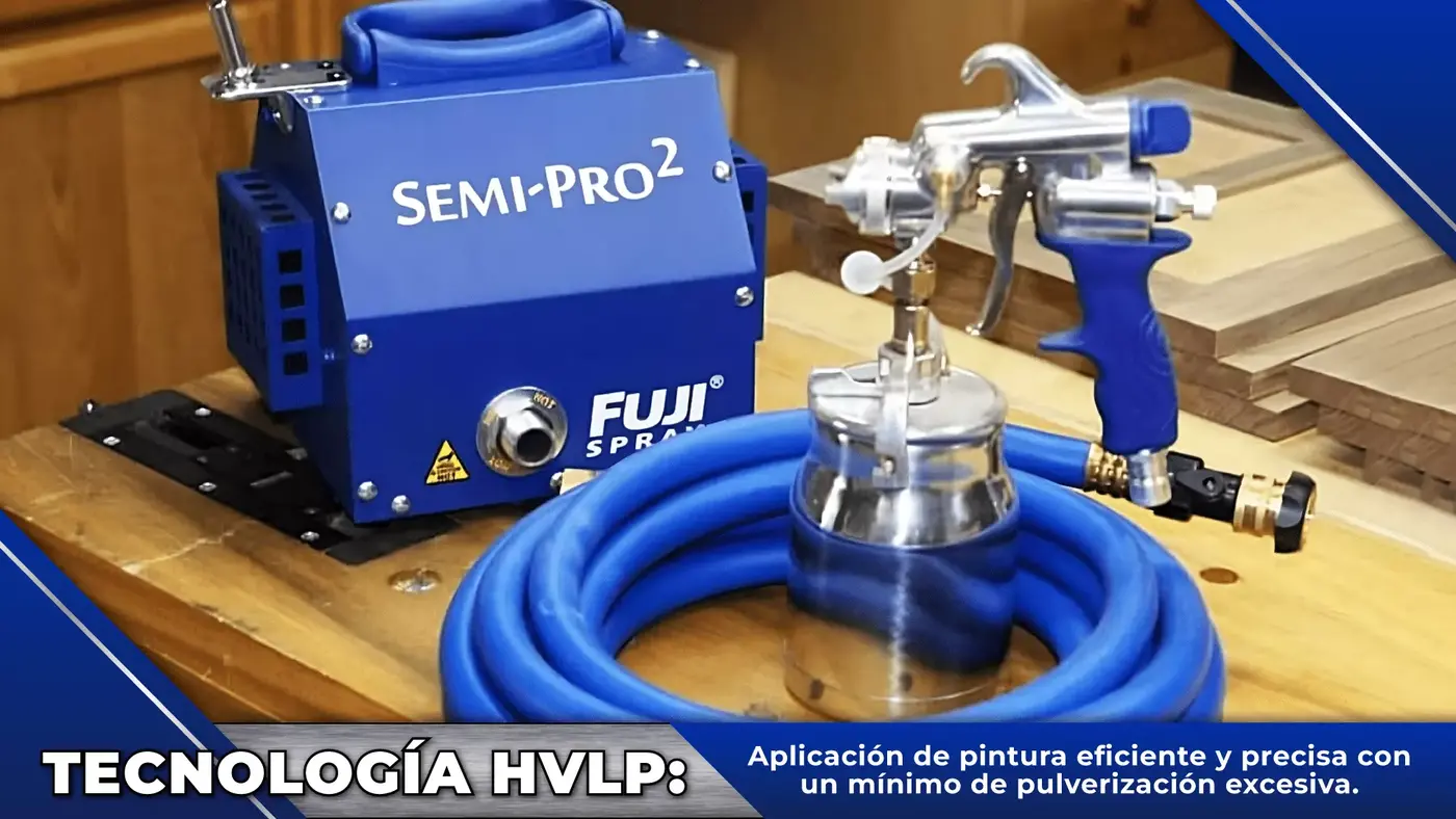 Fuji 2202 Semi-PRO 2 HVLP Spray System, Azul y Puerto Rico